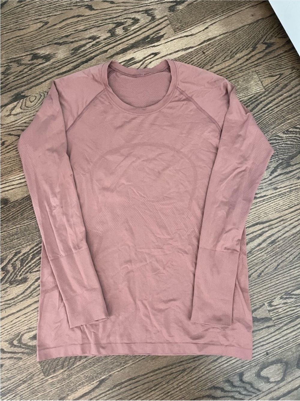 Lululemon Dusty Rose Swifty Tech Long Sleeve Shirt